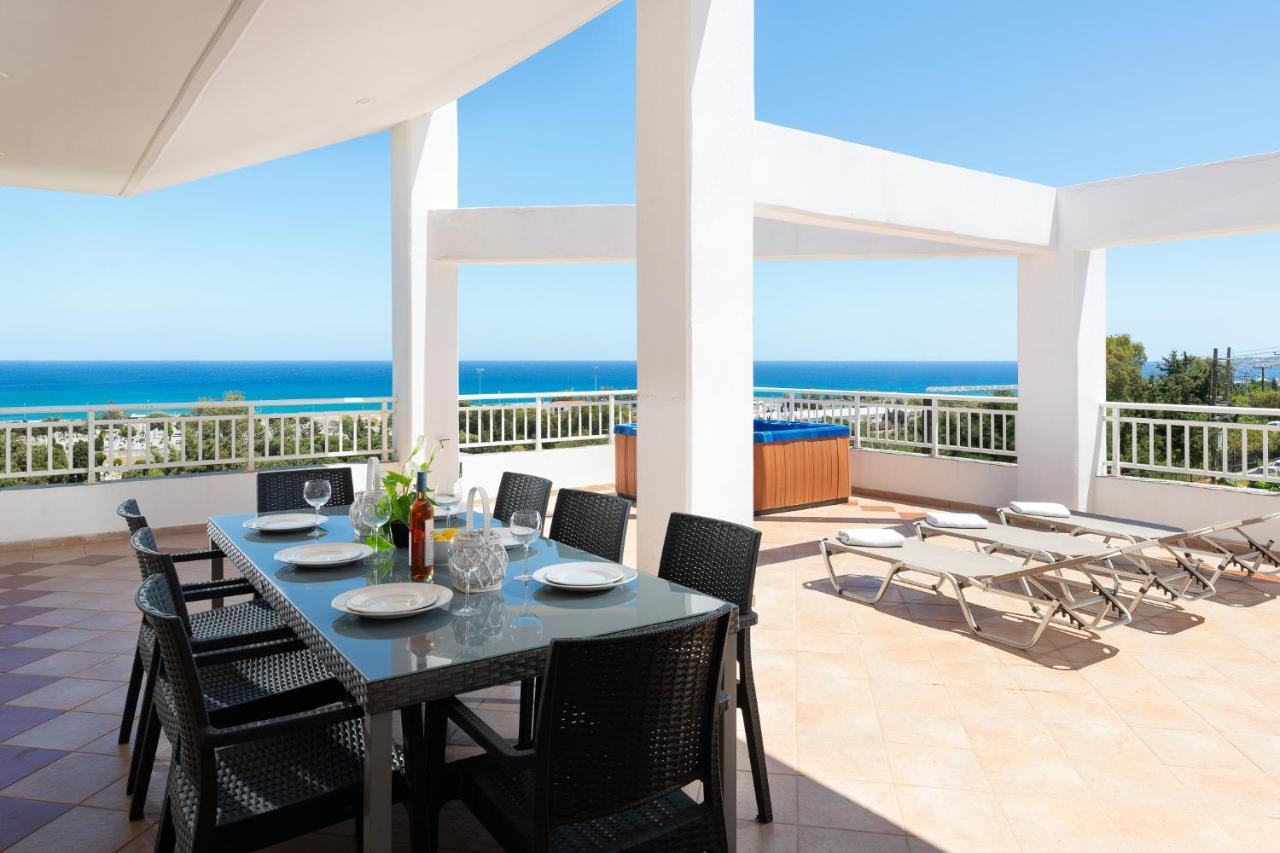Amazing Apartments With Sea View In Rhodes Town Rhodes City Екстериор снимка