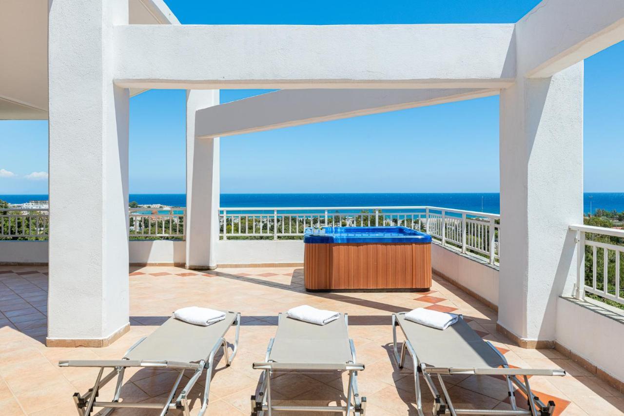 Amazing Apartments With Sea View In Rhodes Town Rhodes City Екстериор снимка